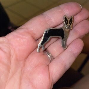 Sterling "Anne Harvey"  vintage pin